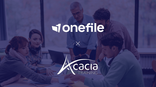 Transforming Learner Progression: Acacia Training’s Journey with Onefile Eportfolio
