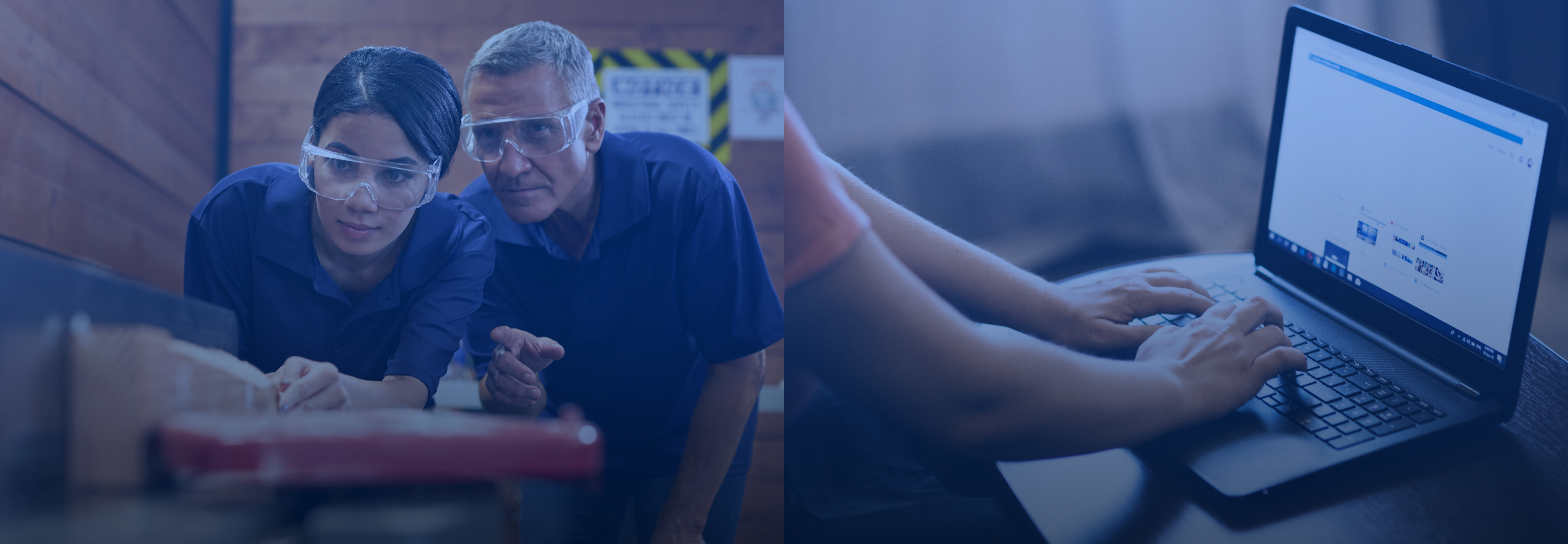 on and off the job training