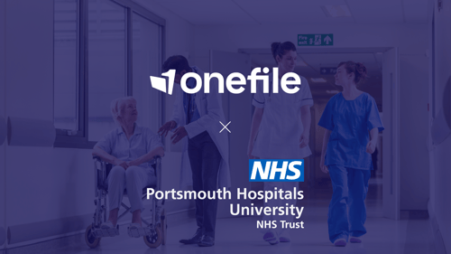 How Portsmouth NHS Streamlined Training and Saved Time with Onefile